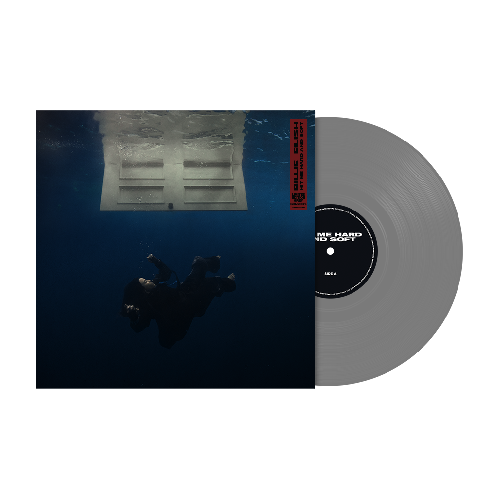 HIT ME HARD AND SOFT Vinyle exclusif gris