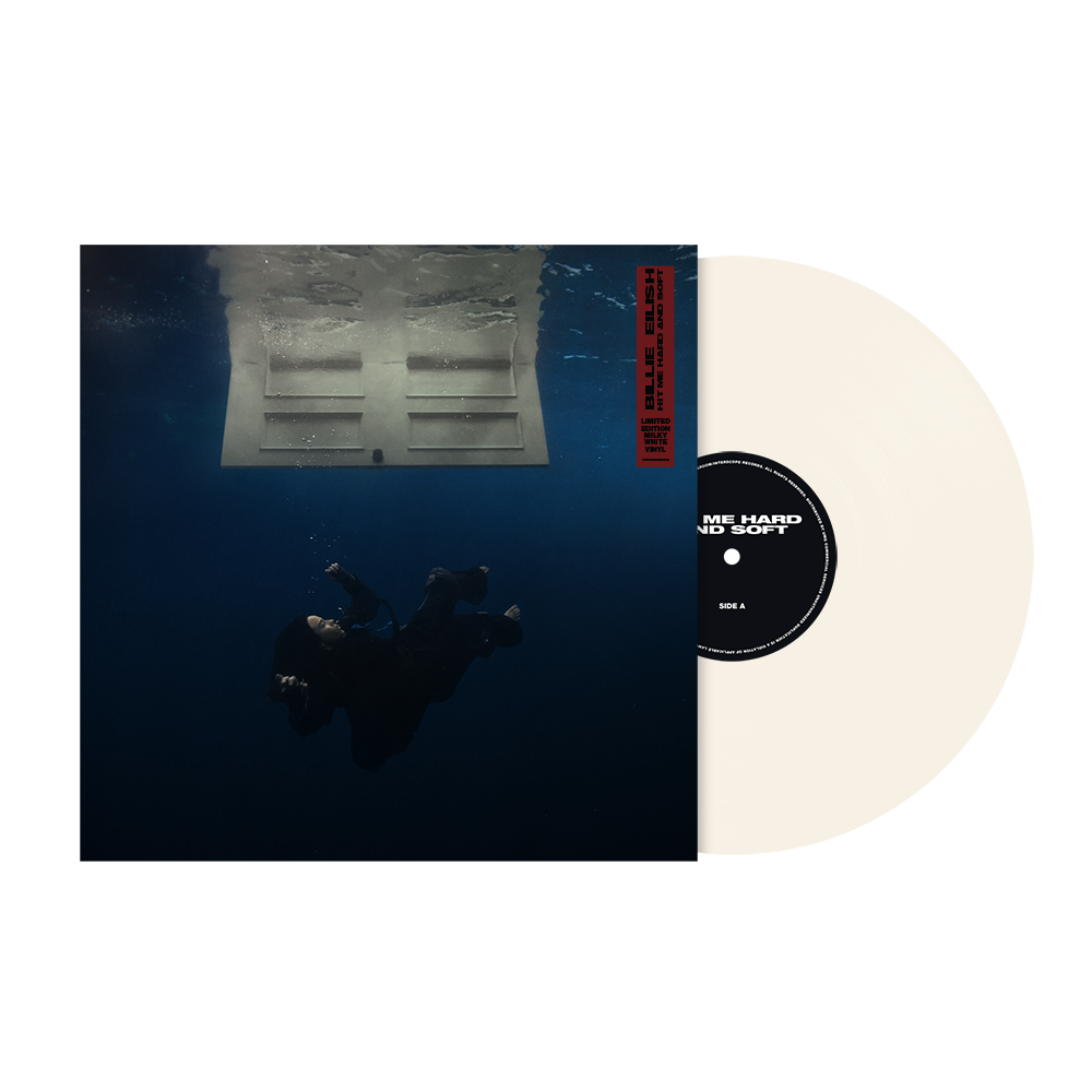 HIT ME HARD AND SOFT Vinyle exclusif milky white