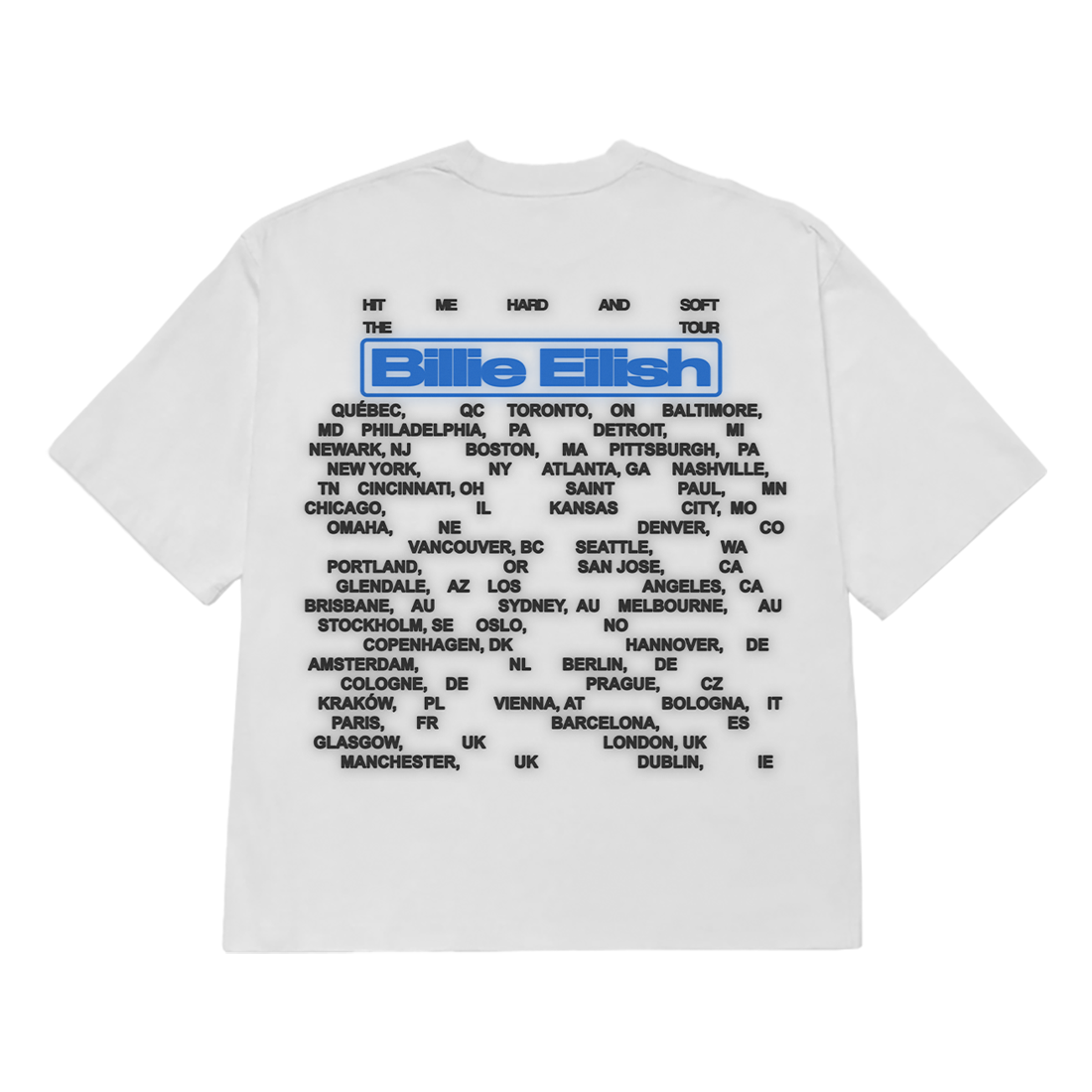 BILLIE PHOTO TOUR TEE