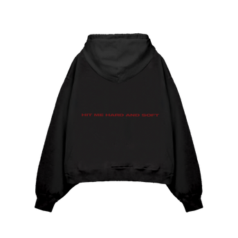 HIT ME HARD AND SOFT Pullover hoodie noir cover