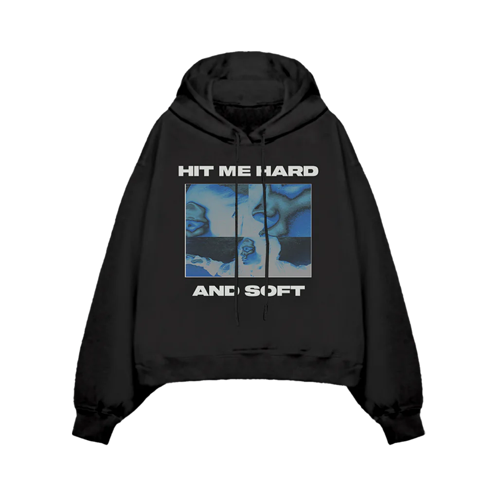 Thermal Photo Title Hoodie Noir