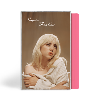 "Happier Than Ever" cassette rose exclusive