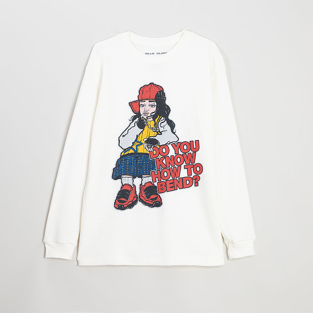 DO YOU KNOW HOW TO BEND? THERMAL LONG SLEEVE