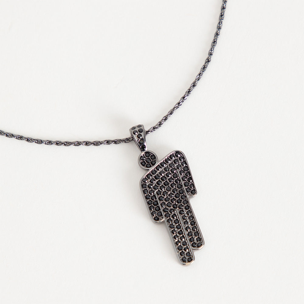 ビリーアイリッシュ　ネックレス Collier Blohsh Noir - Store Billie Eilish