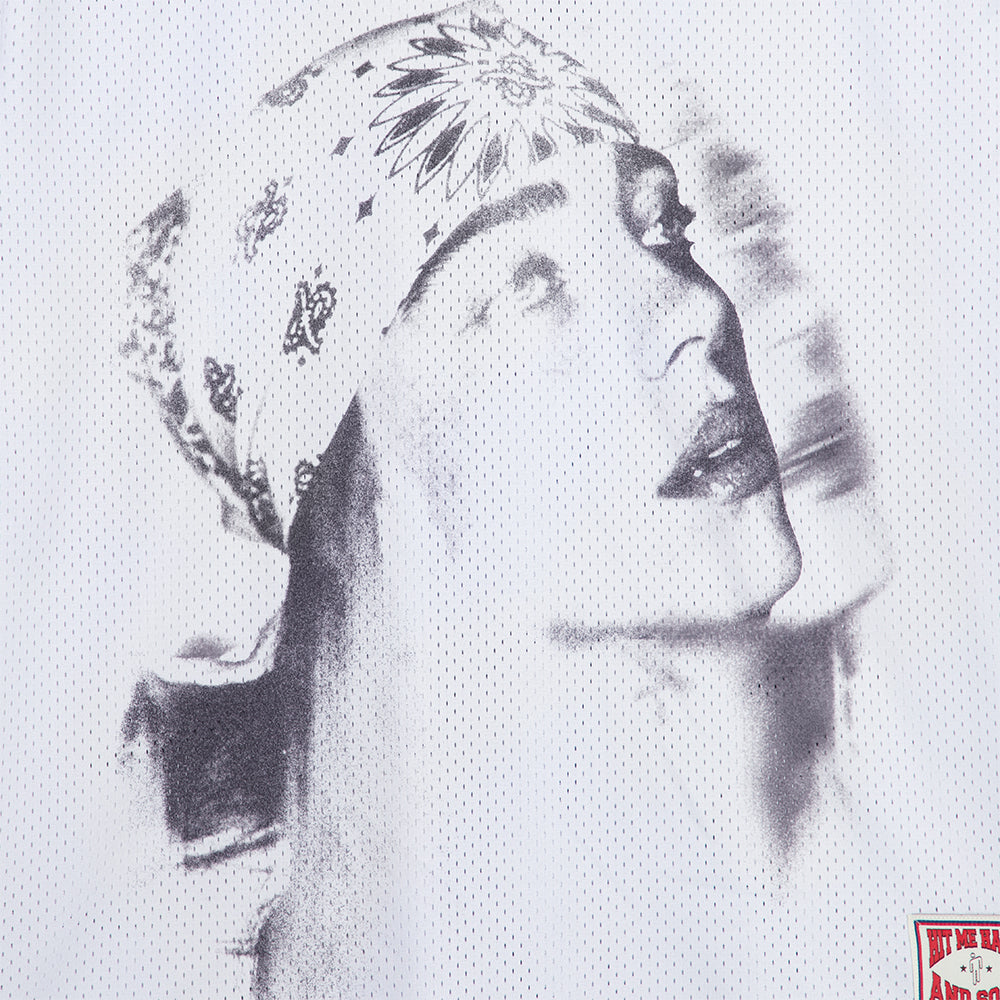 Billie Bandana White Football Jersey - Store Billie Eilish