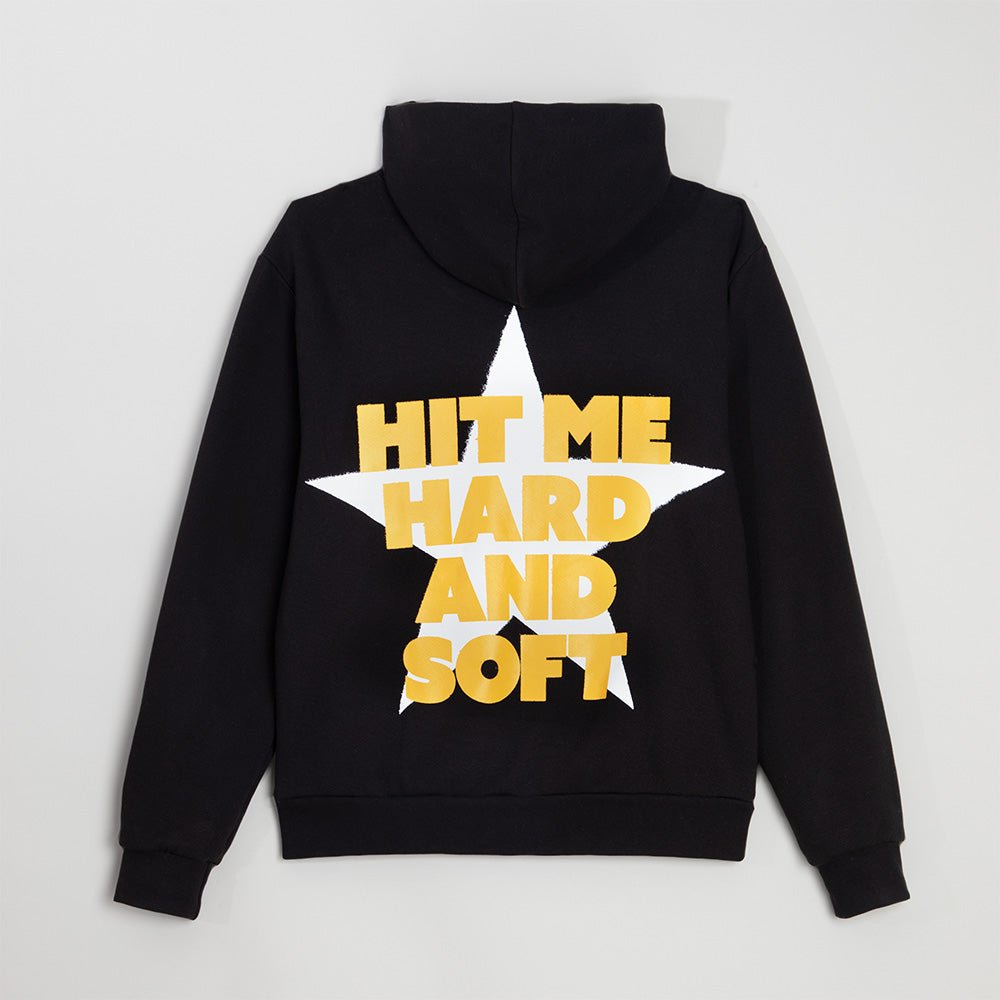 Hit Me Star Black Hoodie