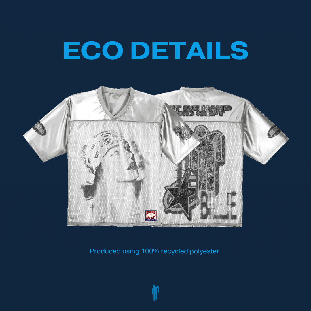 Billie Bandana White Football Jersey