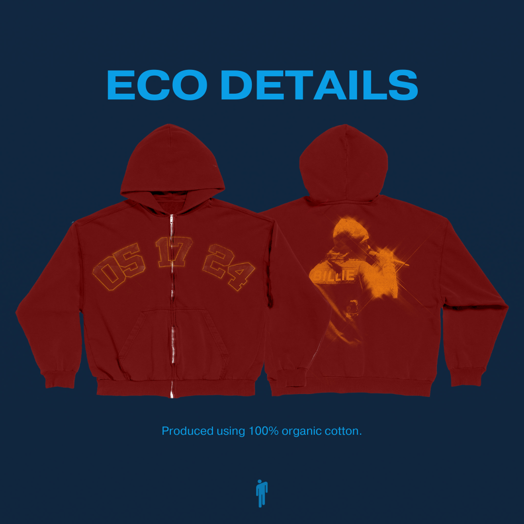 Encore Red Zip Hoodie