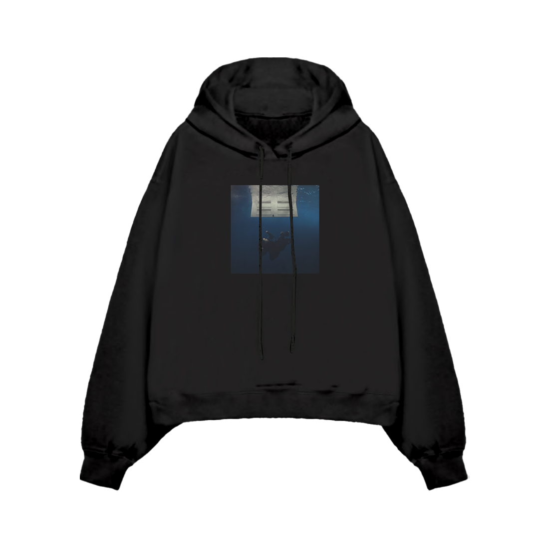 HIT ME HARD AND SOFT Pullover hoodie noir cover