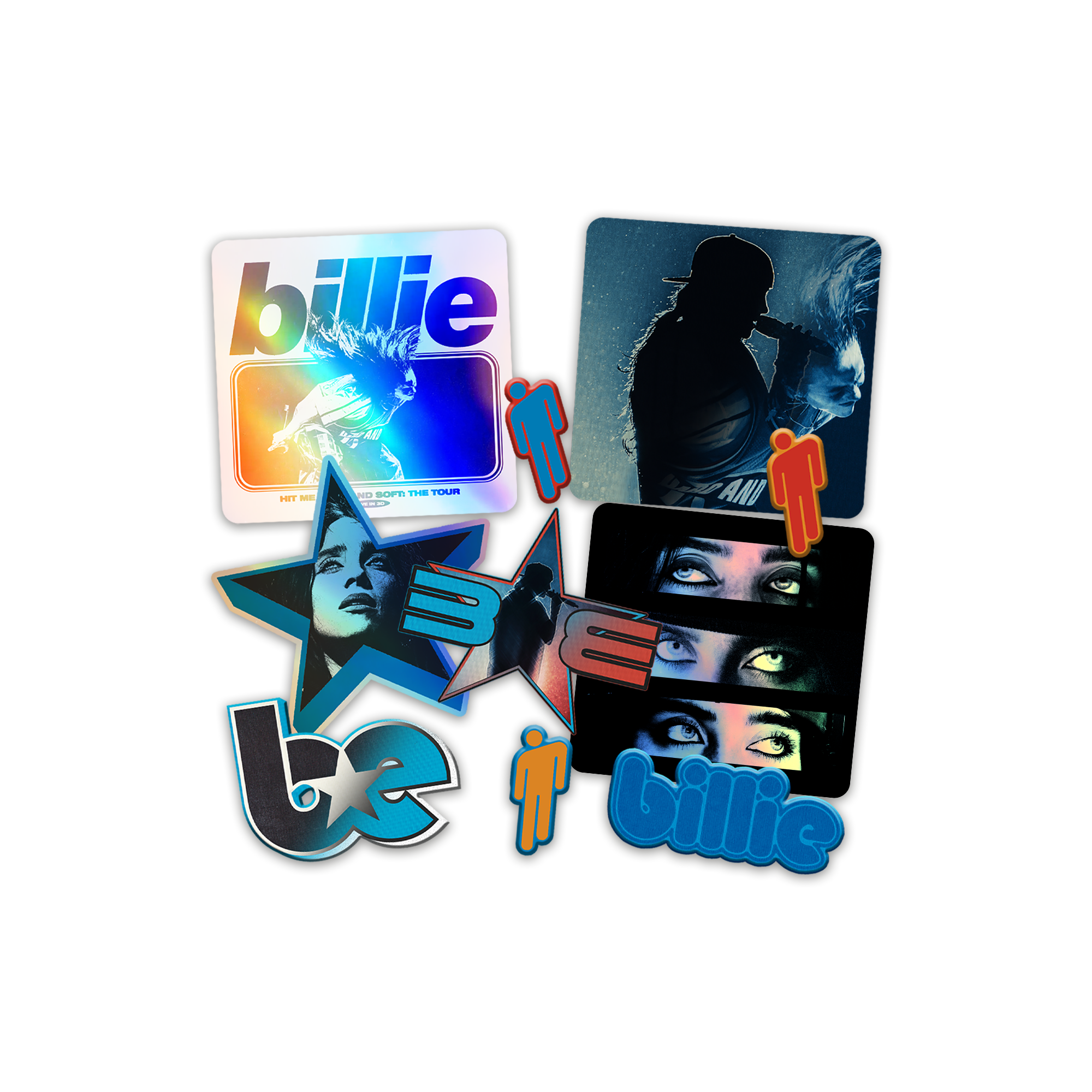 Live in 3D Sticker Pack