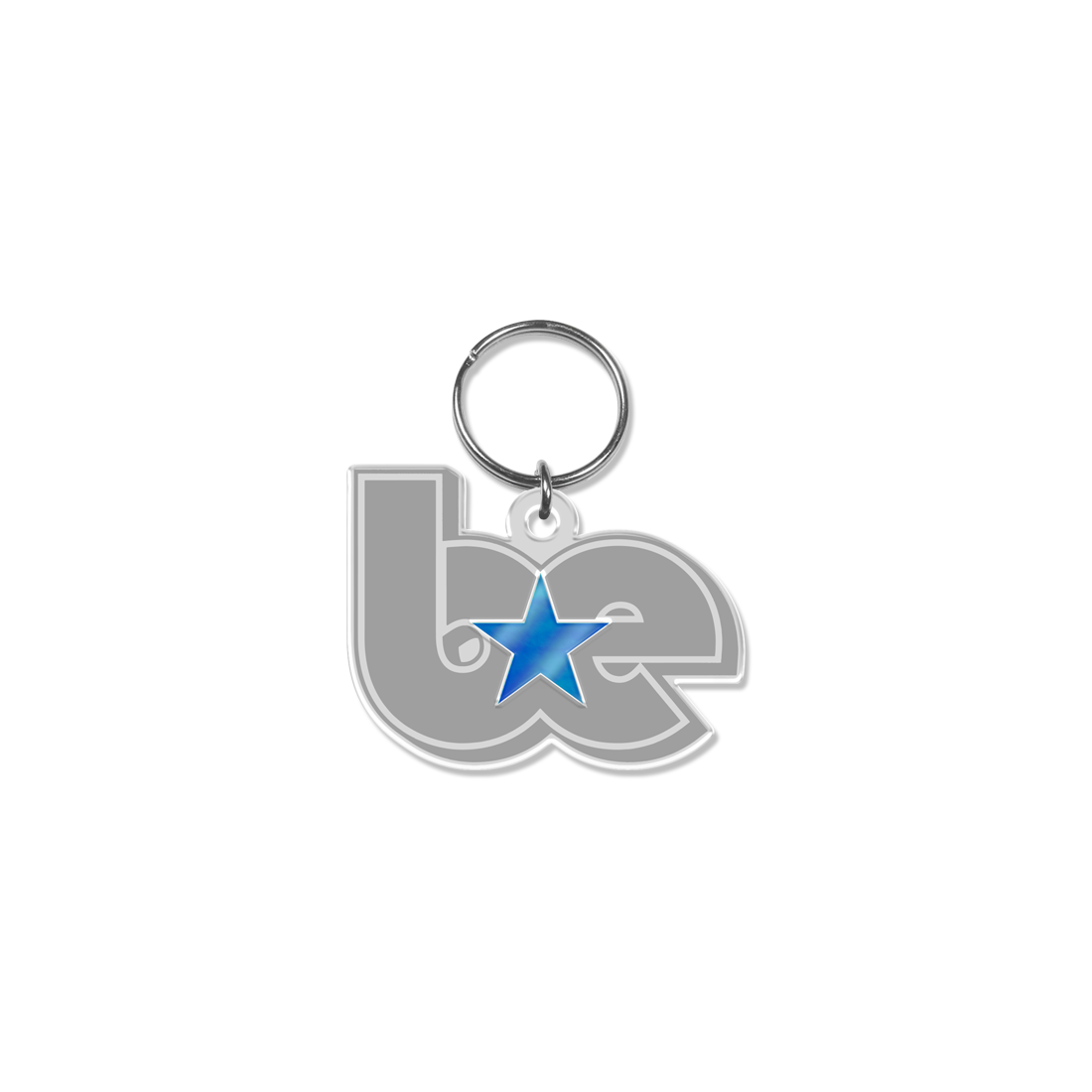 BE Lenticular Star Keychain