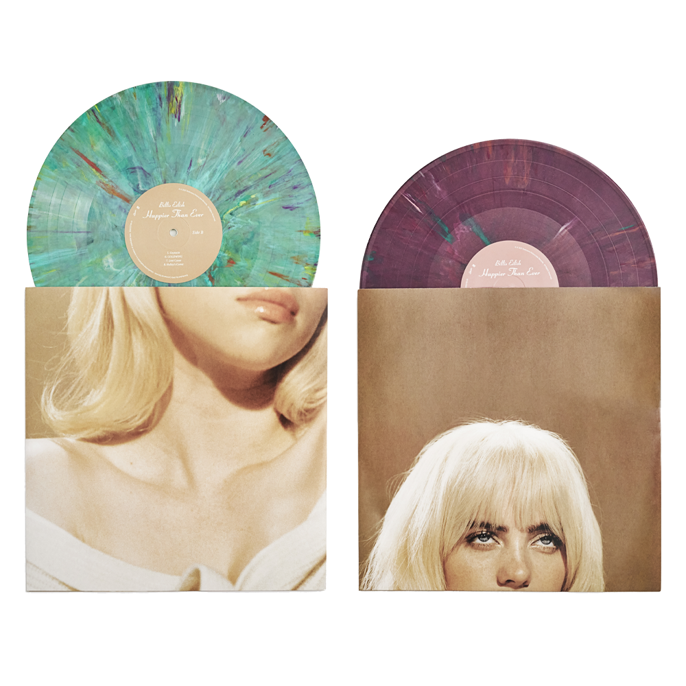 Happier Than Ever Double Vinyle Exclusif Multi Couleur Store Billie happier-than-ever-double-vinyle-exclusif-multi-couleur-store-billie