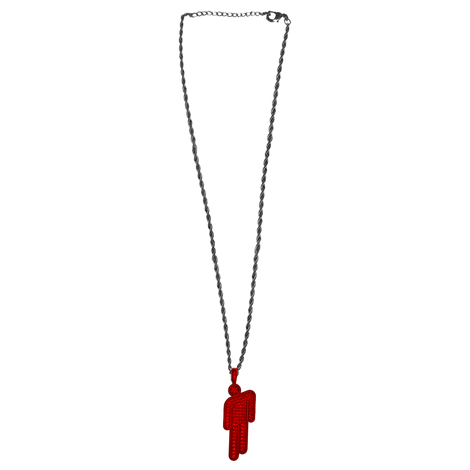 Collier Blohsh rouge