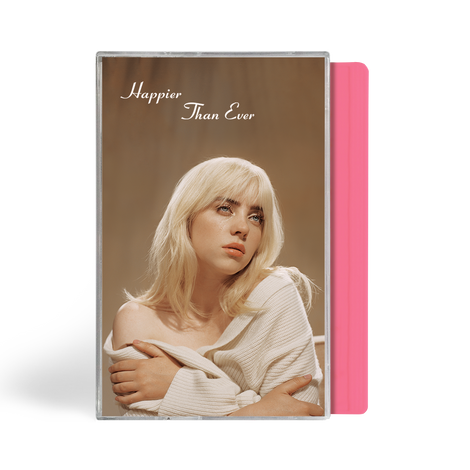 "Happier Than Ever" cassette rose exclusive